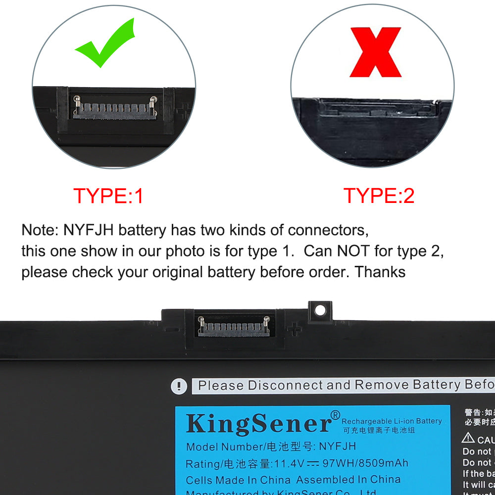 DELL-NYFJH-11.4V-97W-Laptop-Battery