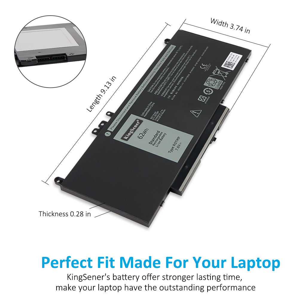 DELL-Alienware-8158mAh-62Wh-R0TMP-Laptop-Battery