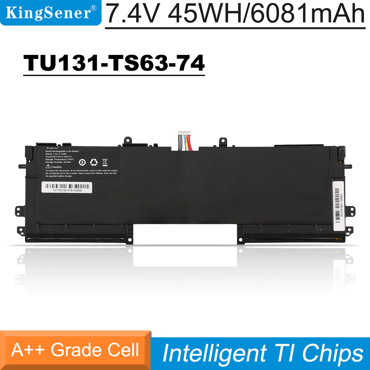 DELL-TU131-TS63-74-7.4V-45WH-Laptop-Battery