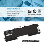 DELL-TU131-TS63-74-7.4V-45WH-Laptop-Battery