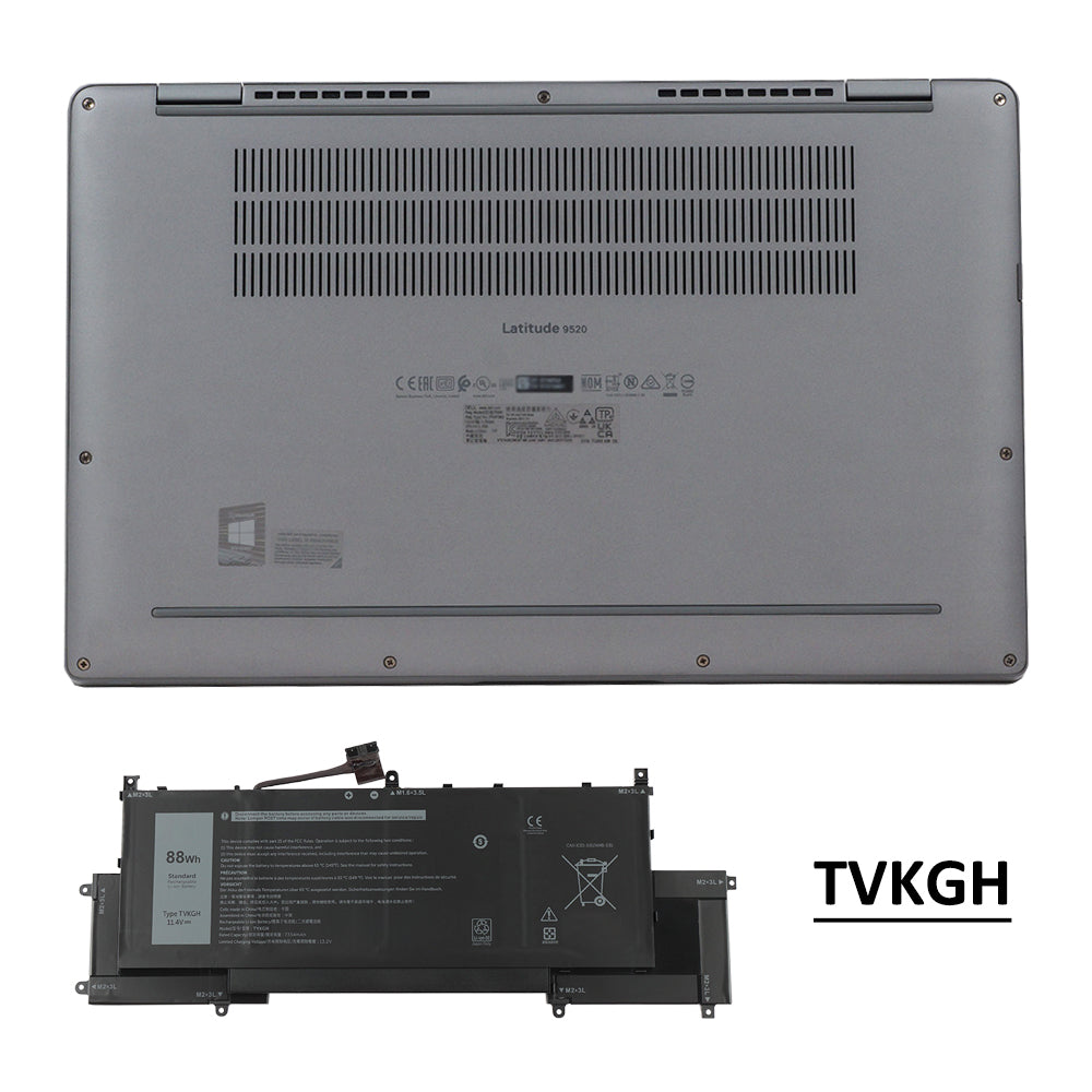 DELL-TVKGH-11.4V-88Wh-Laptop-Battery