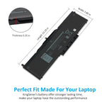 VG93N Battery for Dell Latitude 5480 5490 92Wh M.2