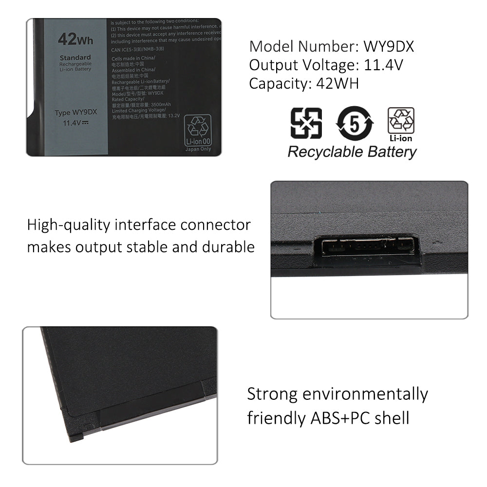 DELL-WY9DX-42WH