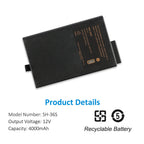 DR-36S-SH-36S-12V-4000mAh-Battery