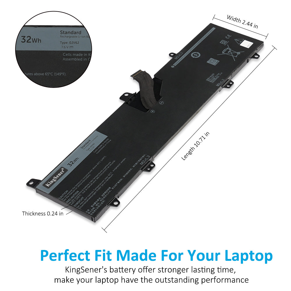 Dell-0JV6J-4211mAh