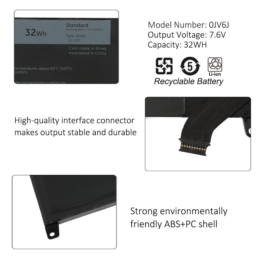 Dell-0JV6J-4211mAh