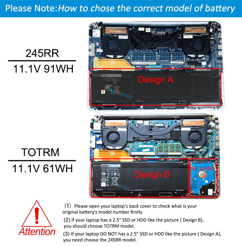 Dell-245RR-91WH-Laptop-Battery