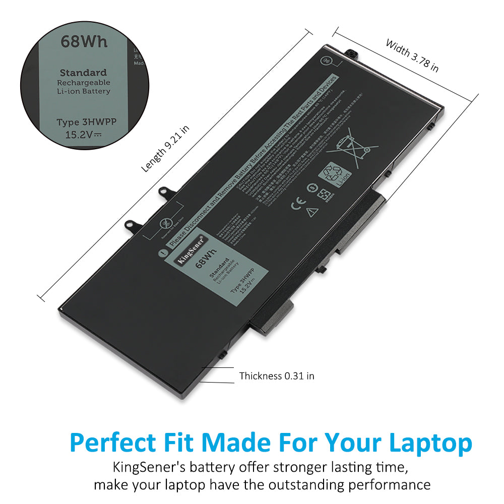 Dell-3HWPP-68WH-Laptop-Battery