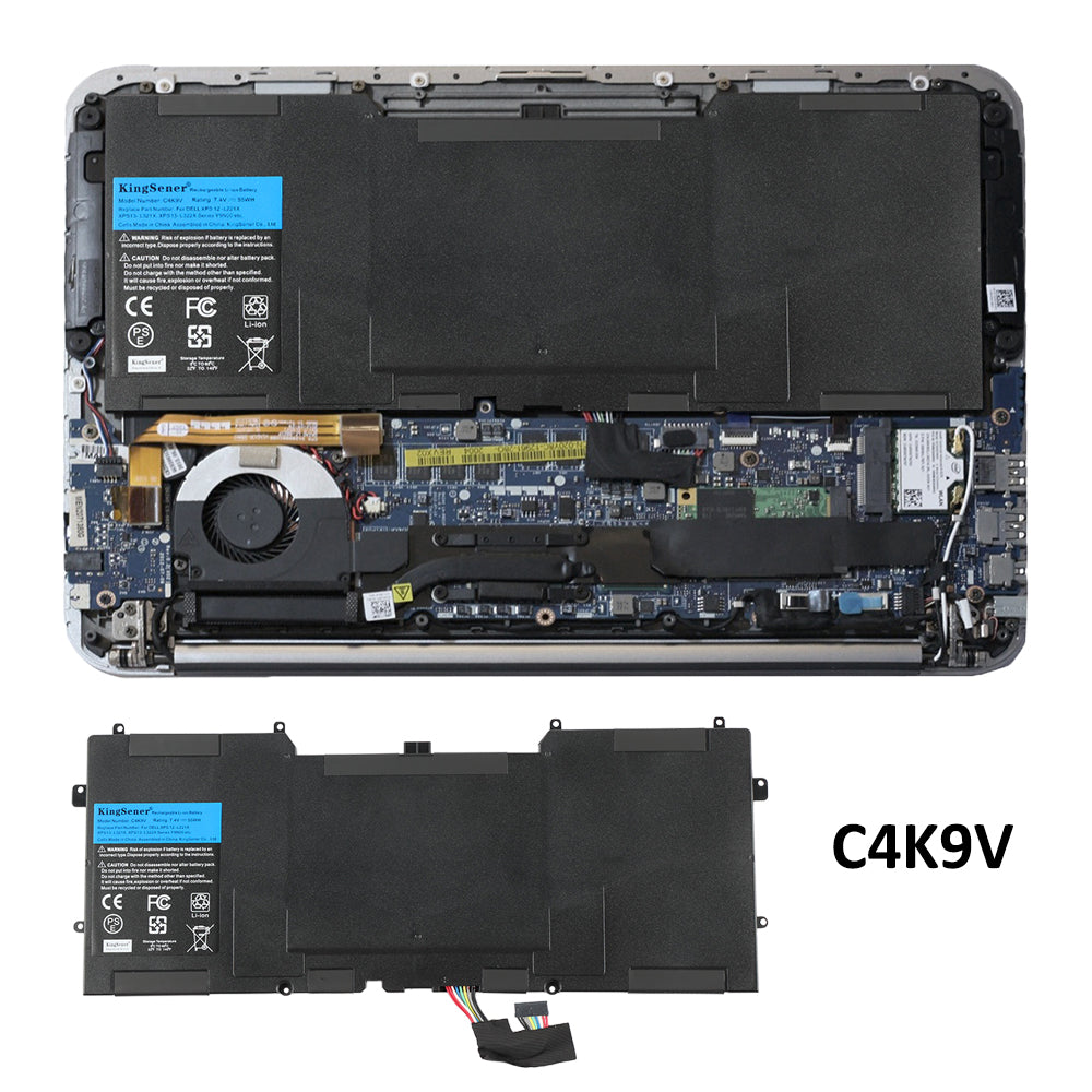 Dell-C4K9V-7.4V-55WH-Laptop-Battery
