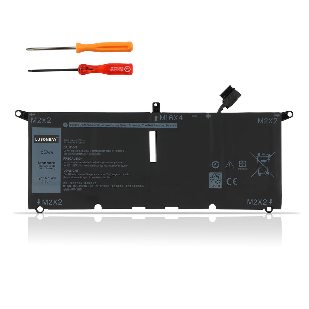Dell-DXGH8-7.6V-52Wh-Laptop-Battery-LUSONBAY