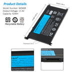 Dell-Inspiron-WDX0R-42WH-Laptop-battery