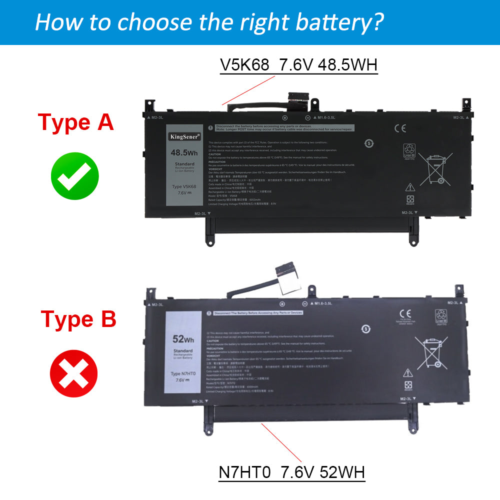 Dell-V5K68-6382mAh