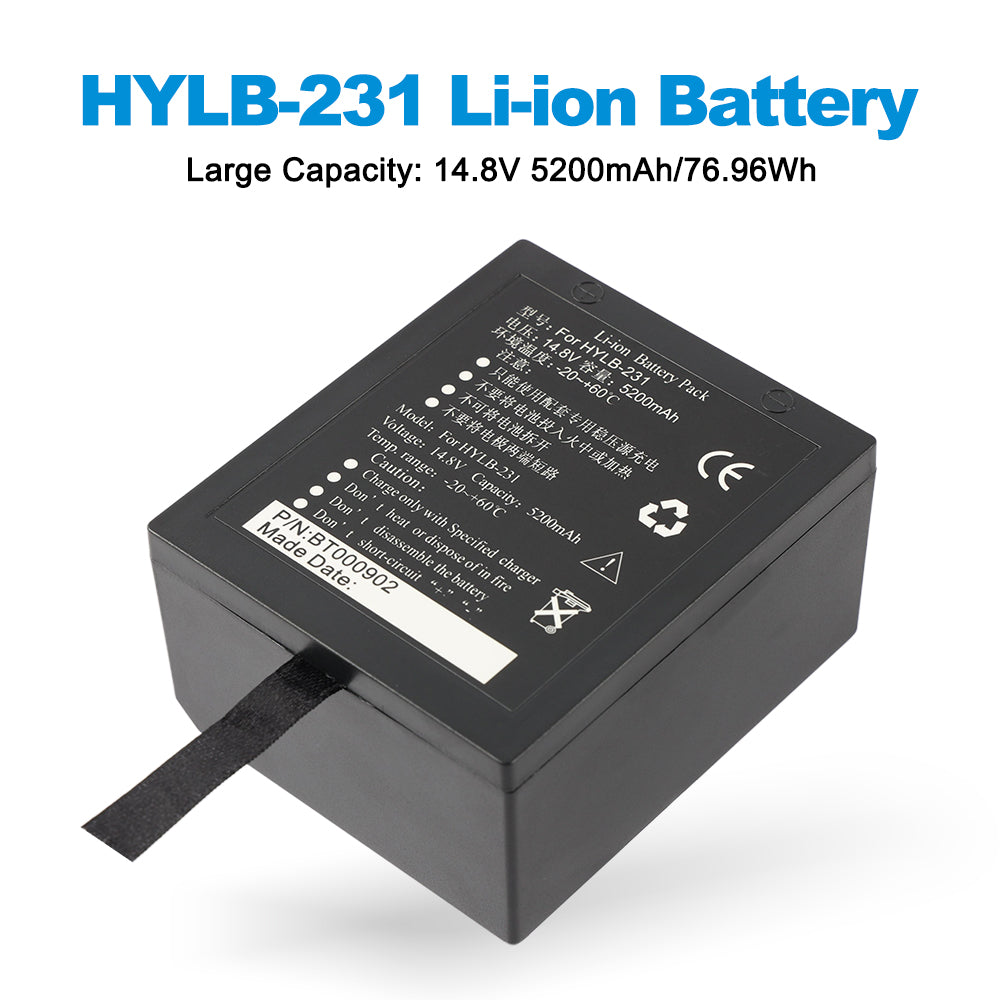 Edan-HYLB-231-14.8V-5200mAh-Medical-Battery