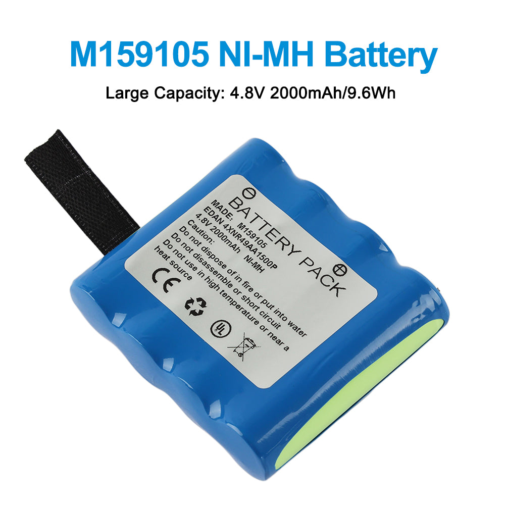 Edan-M159105-4.8V-9.6Wh-Medical-Battery