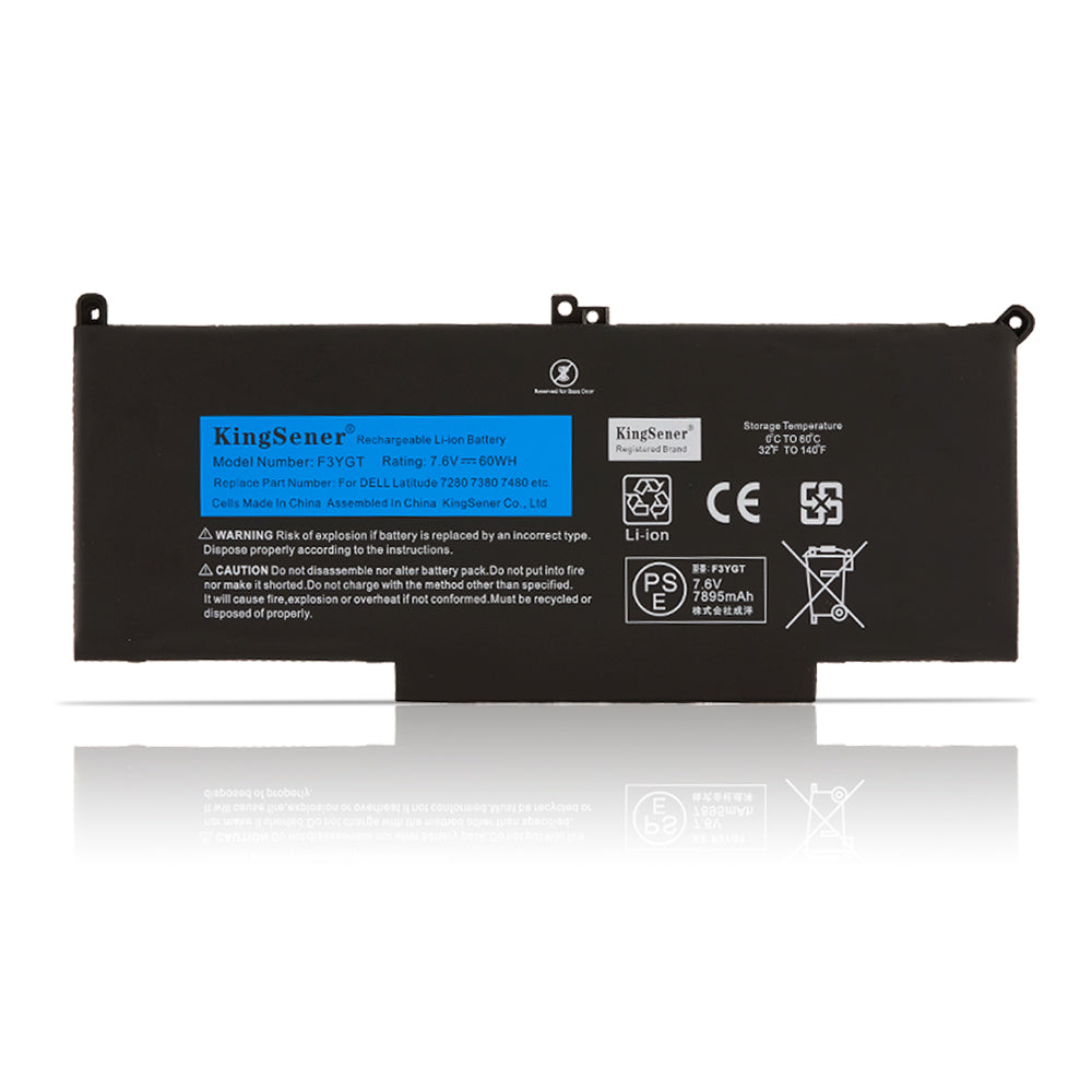 F3YGT 2X39G Laptop Battery For Dell Latitude 12 13 14 7280 7290 7380 7390 7480 7490 2X39G | JP Stock
