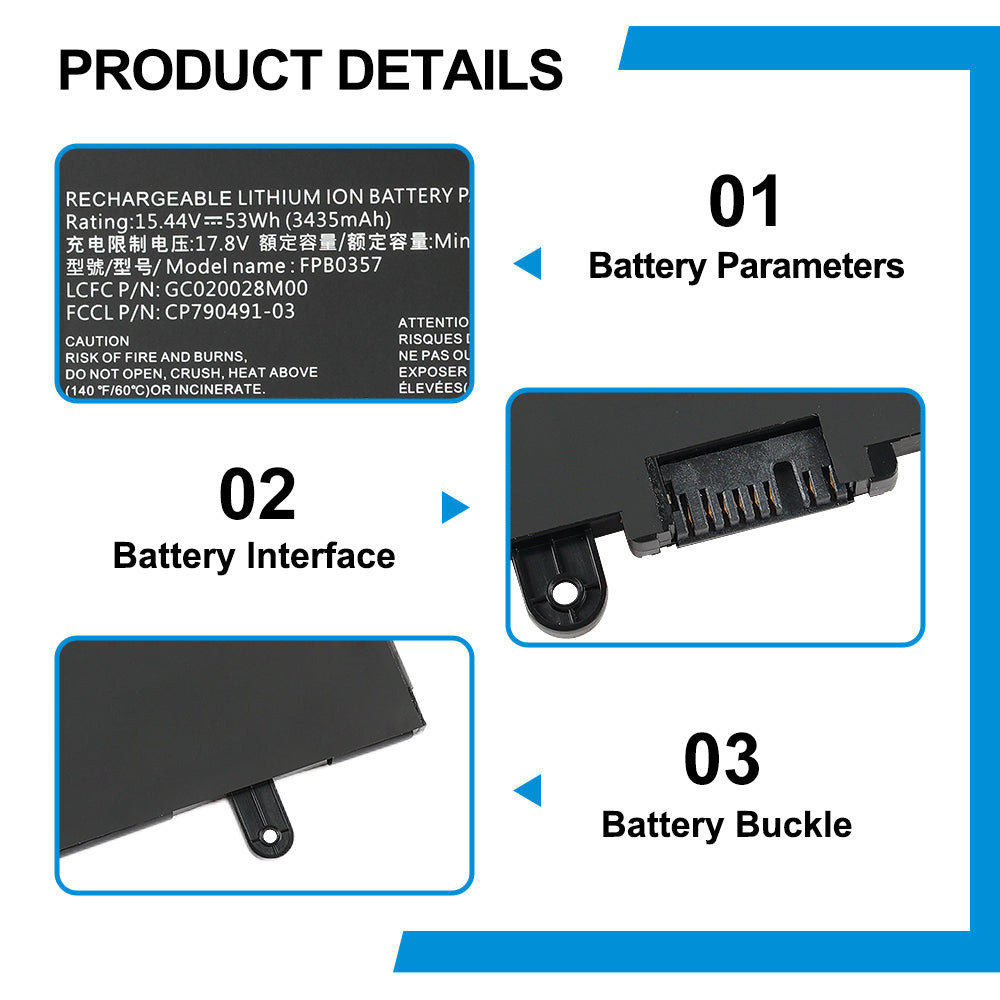 Fujitsu-FPB0357-3435mAh-Laptop-Battery