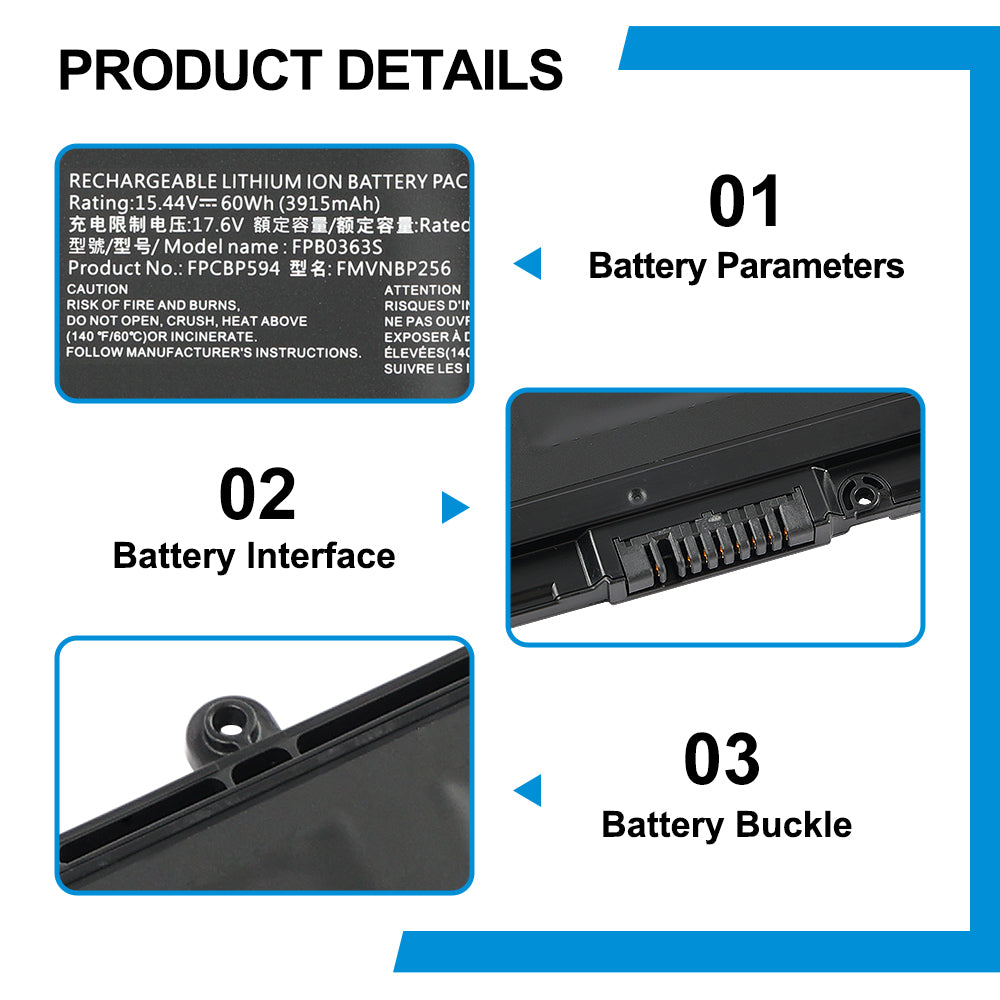 Fujitsu-FPCBP594-FPB0363S-3915mAh-Laptop-Battery