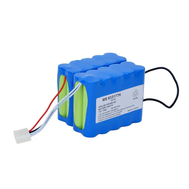 GE-10N-2P17650-7600mAh-Medical-Battery