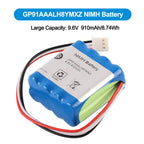 GP91AAALH8YMXZ-9.6V-8.74Wh-Medical-Battery
