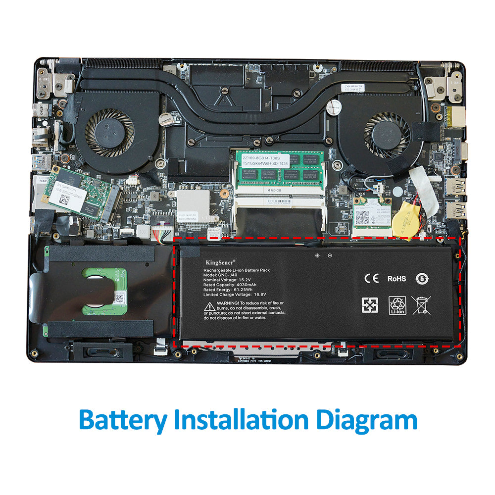Gigabyte-GNC-J40-15.2V-61.25Wh-Laptop-Battery