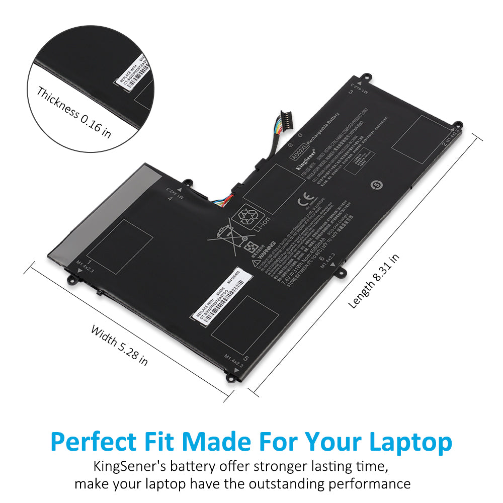 HP-AO02XL-4080mAh