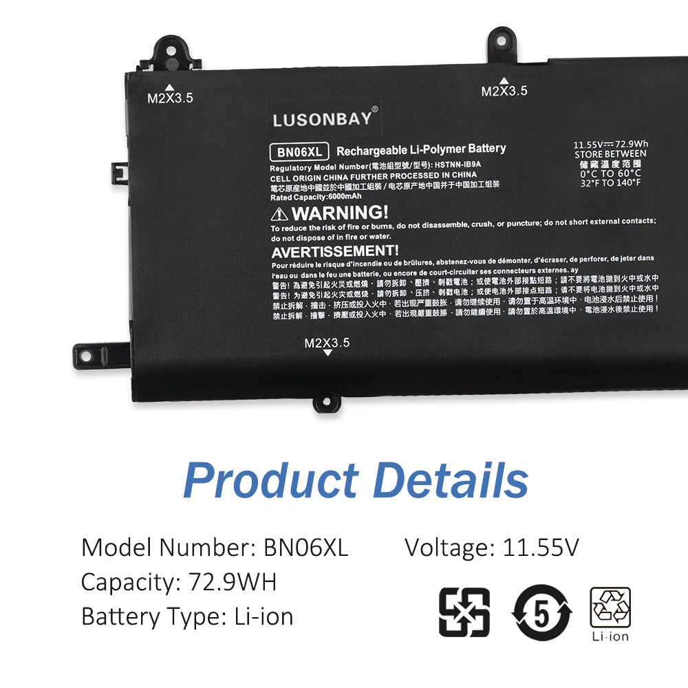 HP-BN06XL-11.55V-79.2WH-Laptop-Battery-LUSONBAY