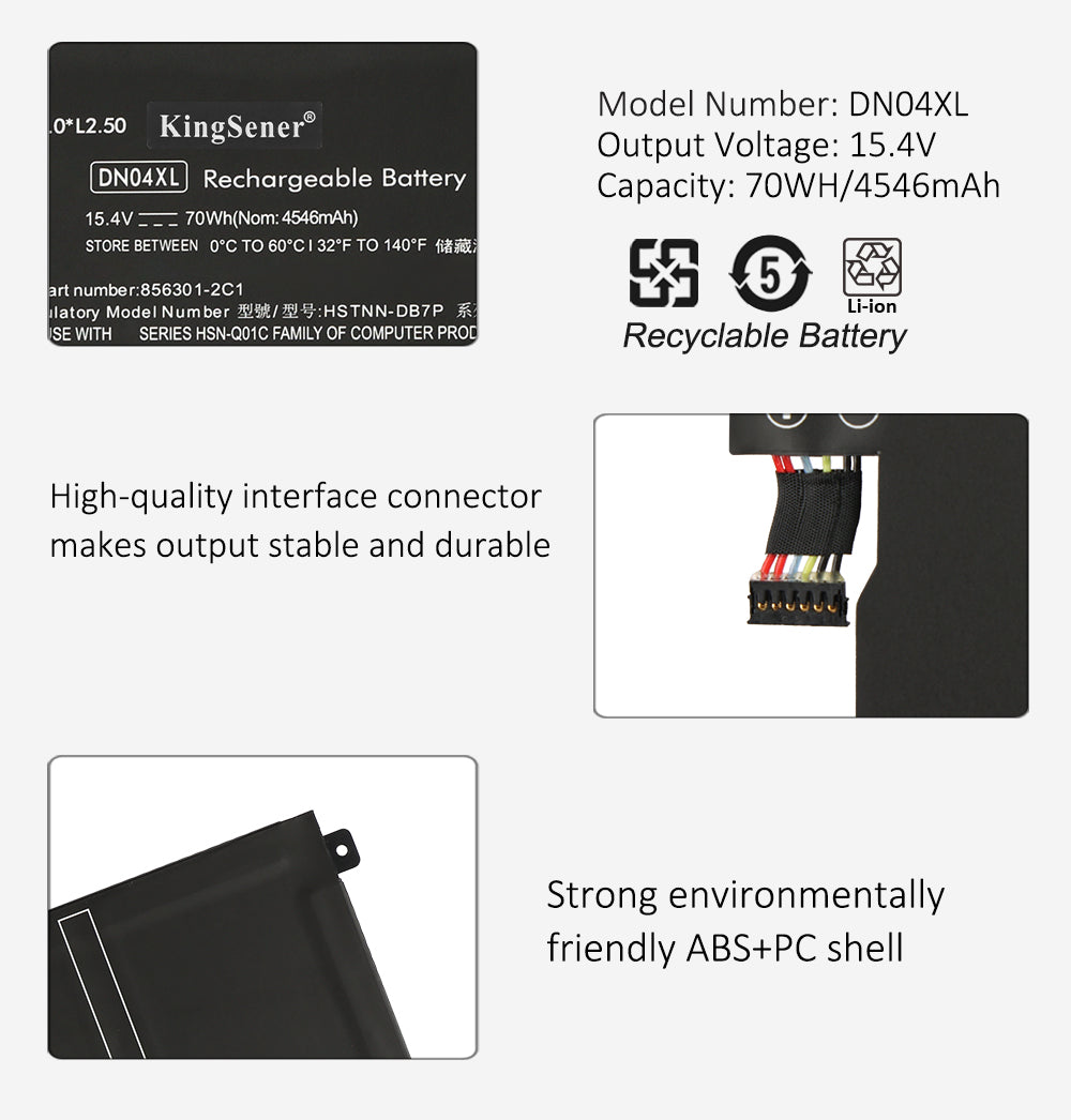 HP-DN04XL-70WH