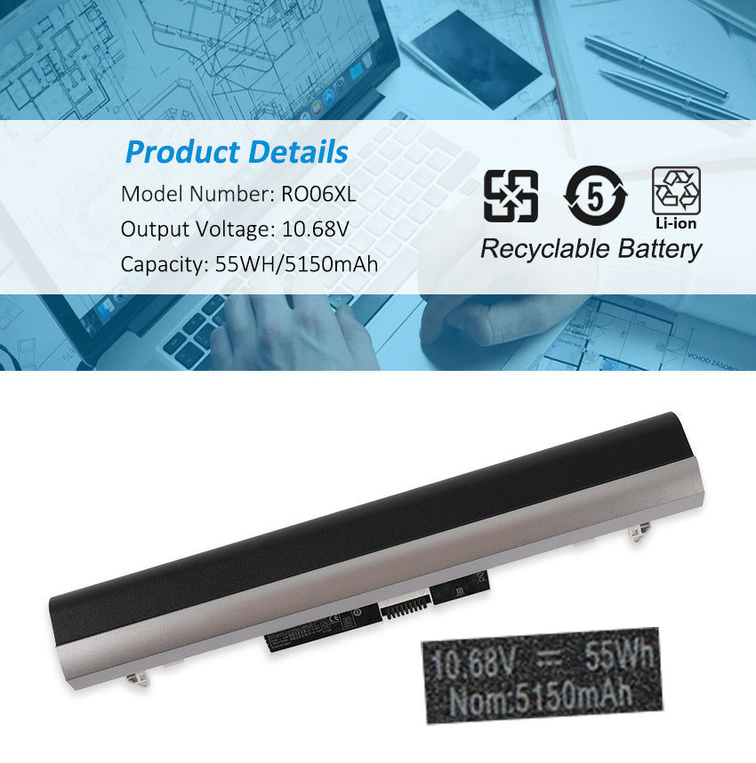 Laptop Battery For HP ProBook HSTNN-PB6P HSTNN-LB7A HSTNN-DB7A