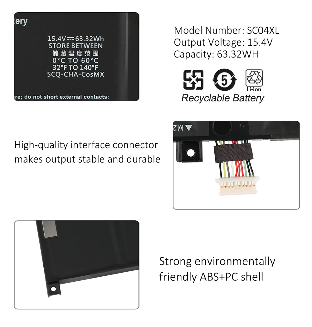HP-SC04XL-4112mAh