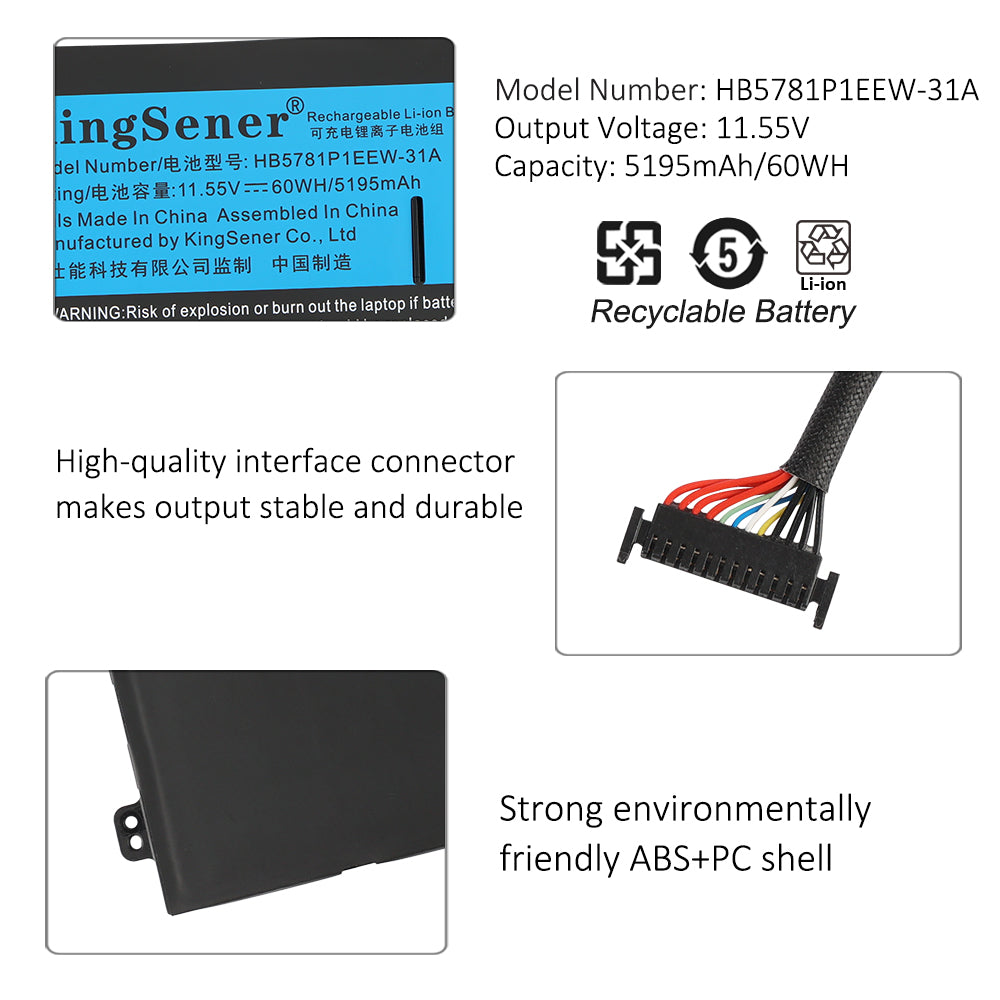 Huawei-HB5781P1EEW-31A-60WH-Laptop-Battery