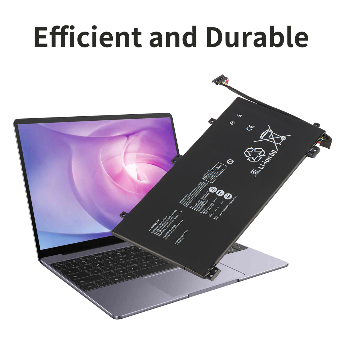 Huawei-HB4593J6ECW-31-11.46V-42WH-Laptop-Battery-LUSONBAY