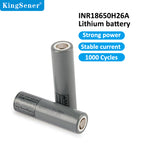 INR18650H26A 2500mAh 3.6V Li-ion Rechargeable Battery Cell 22A High Drain