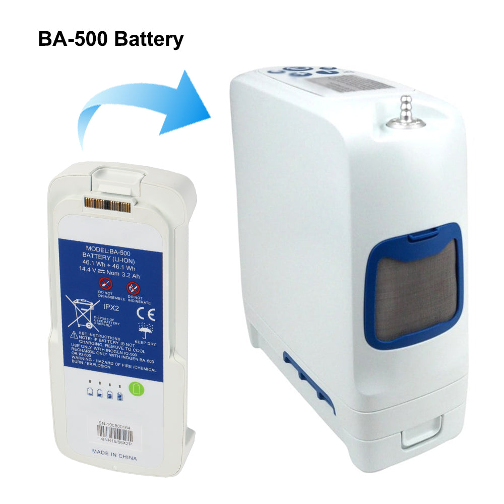 Inogen-BA-500-14.4V-3200mAh-Medical-Battery