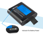 Connection interface view for the FLIR KSE-2054 lithium ion battery pack for industrial testing
