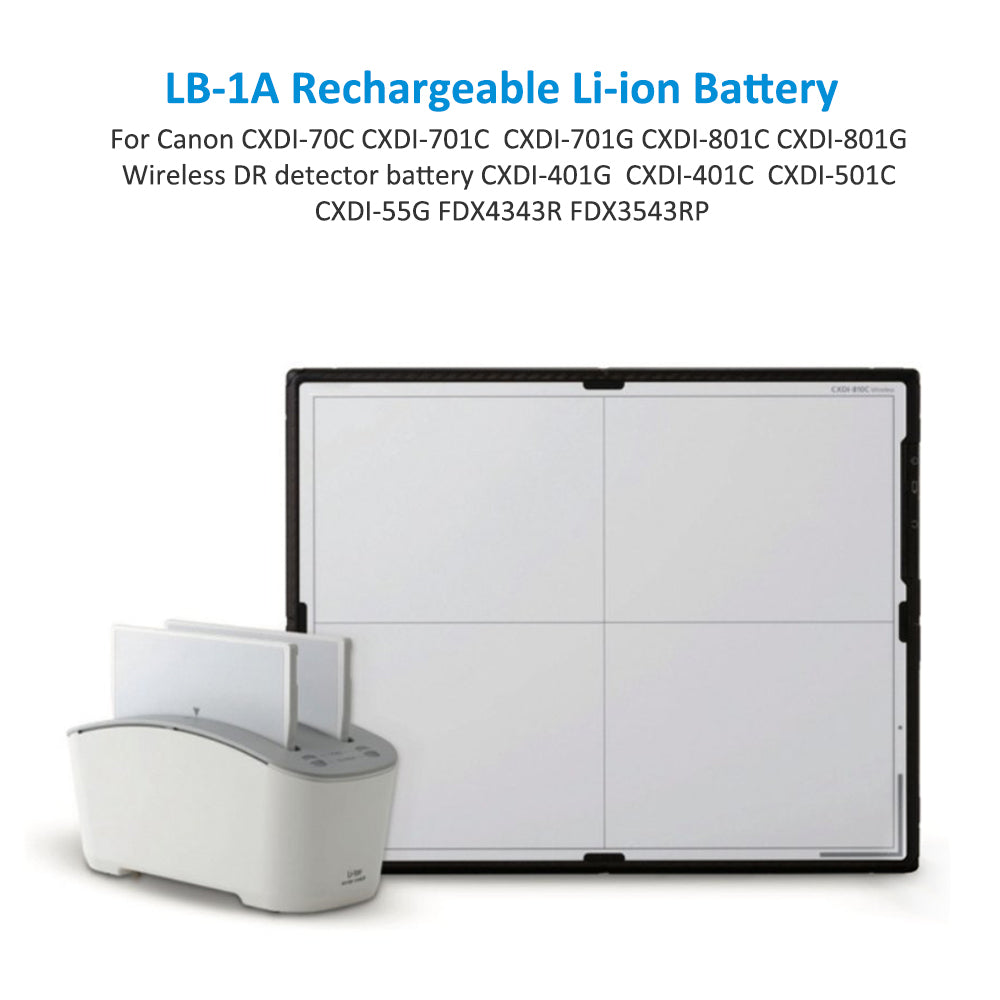 KingSener LB-1A 27.64WH Li-ion Battery For Canon CXDI 801C 801G Wireless DR detector