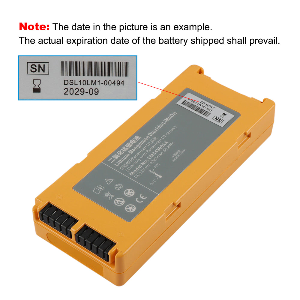 Mindray-BnenHeart-LM34S001A-Battery