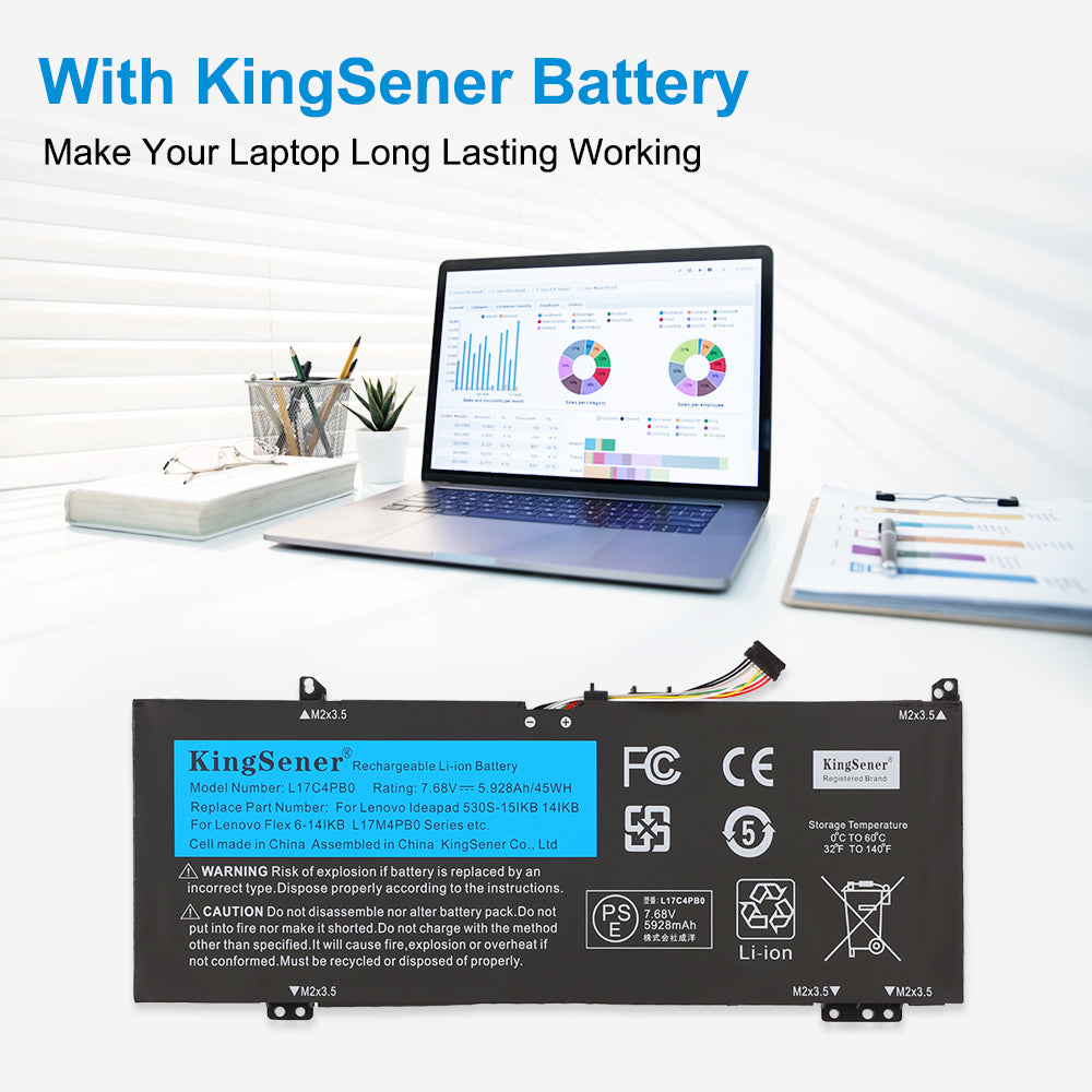 Lenovo-L17C4PB0-45Wh-Laptop-Battery