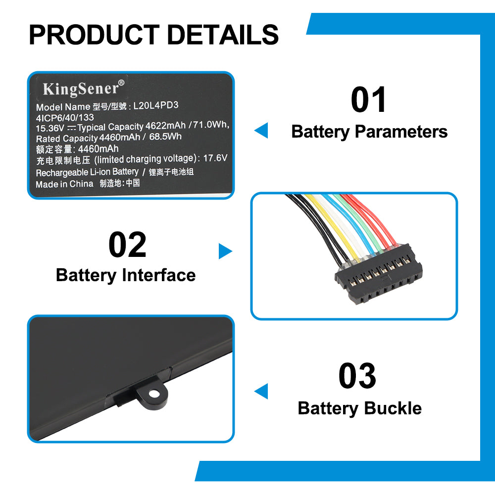 Lenovo-L20L4PD3-15.36V-71Wh-Laptop-Battery