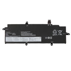L20M4P73 Replacement Laptop Battery for Lenovo, 7Wh, front view of slim black internal battery with connector wires.