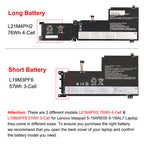 Lenovo-L21M4PH2-11.36V-76Wh-Laptop-Battery
