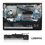 Lenovo-L22B3PG4-47Wh-Laptop-Battery
