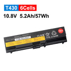 KingSener筆記本電腦電池適用於聯想ThinkPad T410 T510 T420 E40 E50 L410 L420 L510 L512 L520 SL410 SL510 W510 T520 W520
