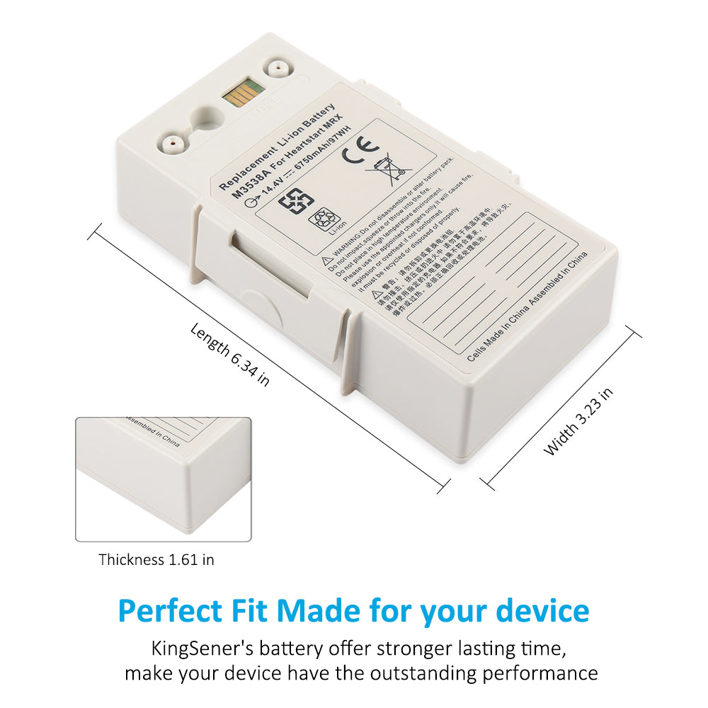 US M3538A Replacement Medical Battery For Philips MRX Monitor/Defibrillator