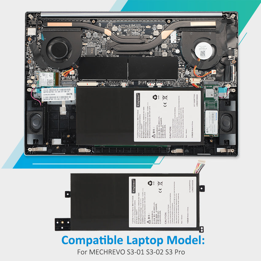 MECHREVO-50.16WH-4400mAh-SSBS77-Laptop-Battery