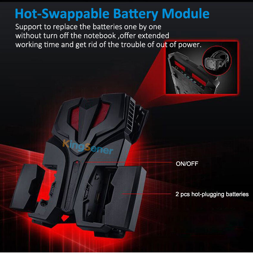Сменный аккумулятор Kingsener BTY-L79 для рюкзака MSI HTC Vive VR One (7RE-231CN) | 91,66 Вт·ч повышенной емкости