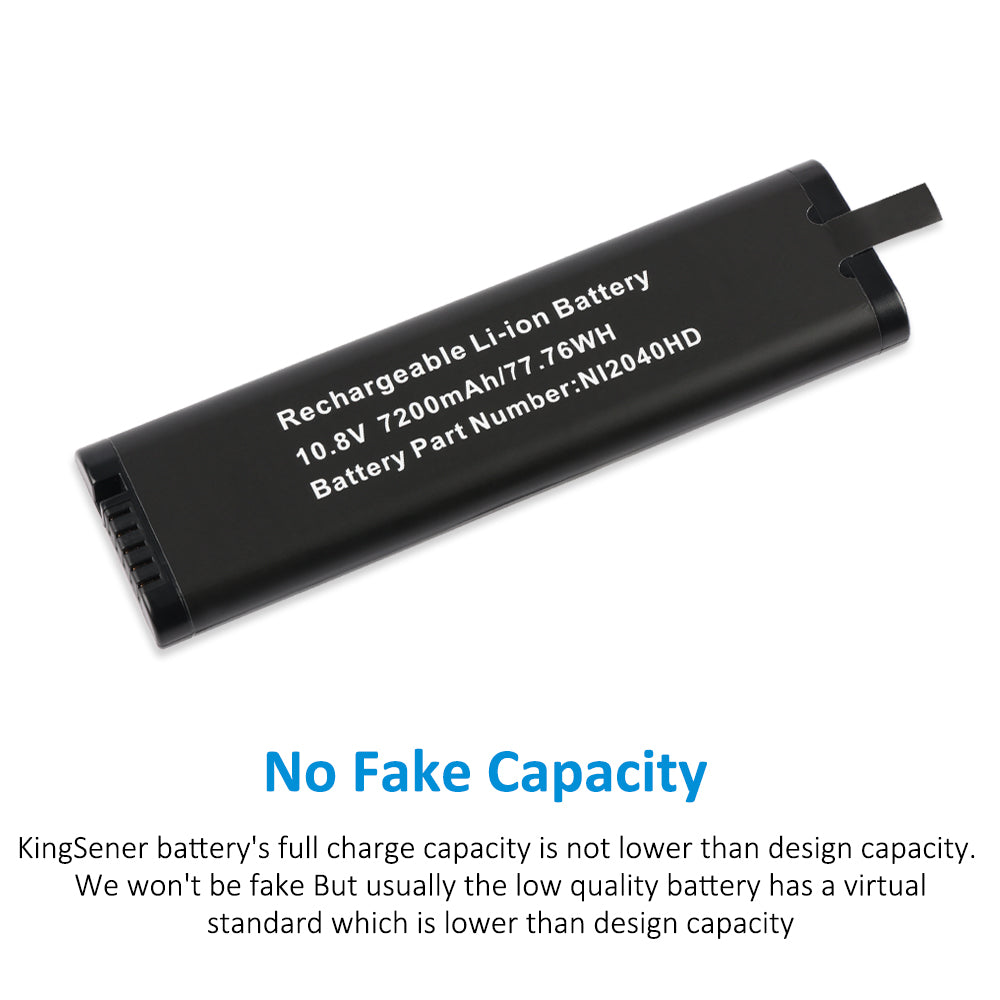 Bateria de substituição NI2040HD para Inspired Energy NI2040AG NI2040ED NI2040JD29 NI2040SL24 LI204SX