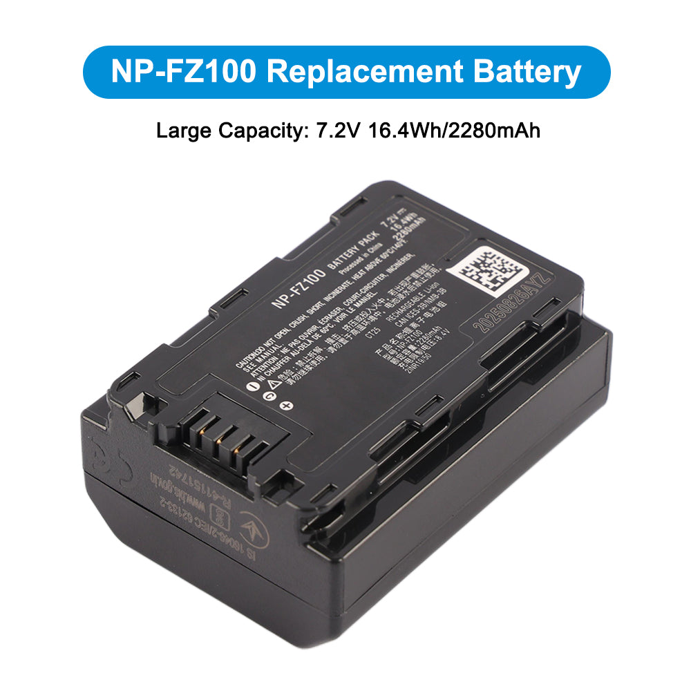 NP-FZ100-2280mAh-Camera-Battery