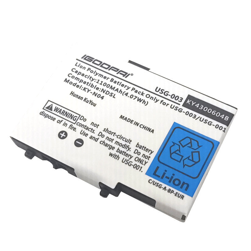 Replacement Battery for Nintendo DS Lite NDSL USG-003 USG-001