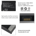 P990-18650-2600mAh-Battery