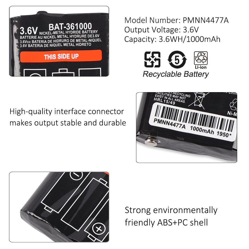 Motorola-PMNN4477A-1000mAh-Battery